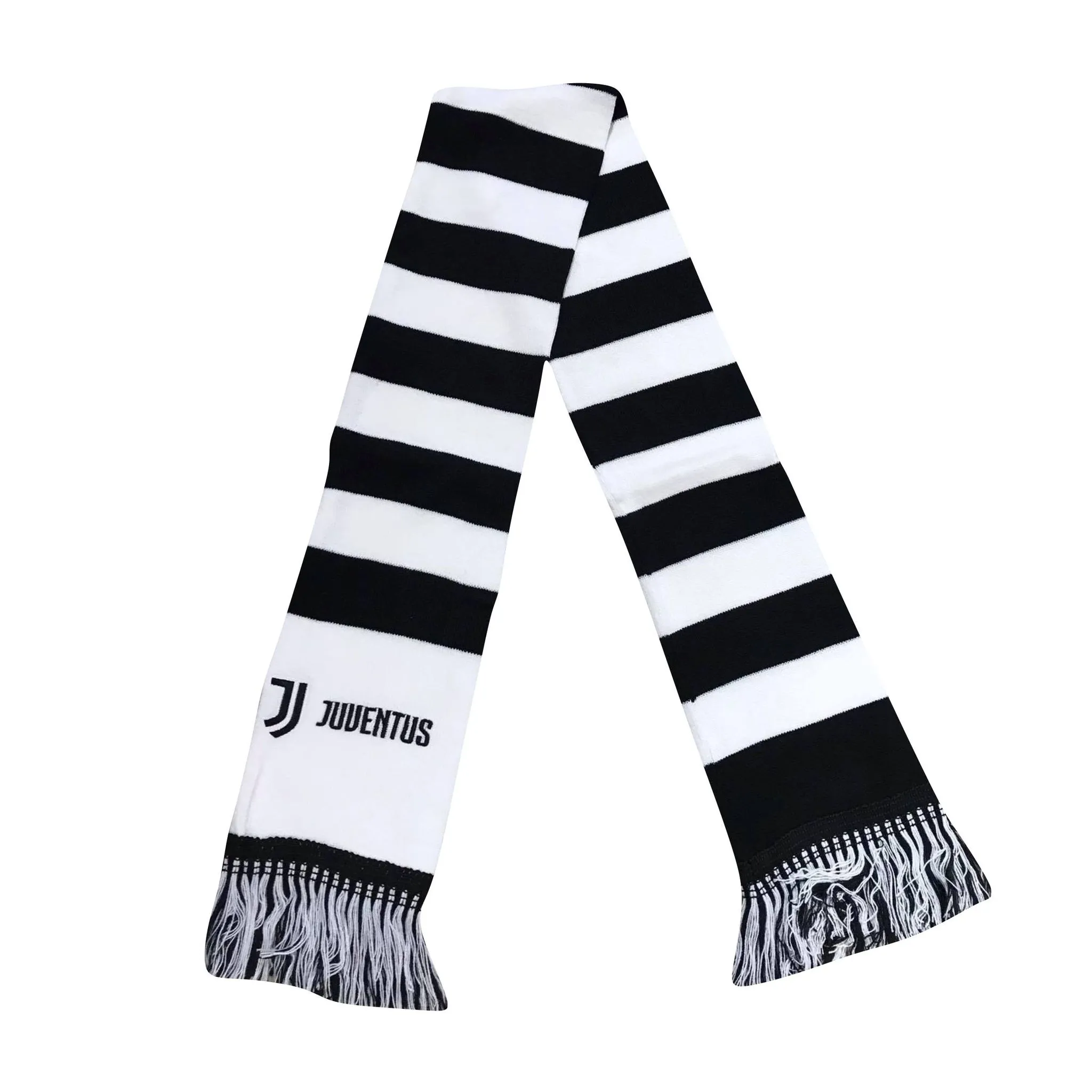 Sciarpa Lana Righine Bianconera Ufficiale F.C. Juventus
