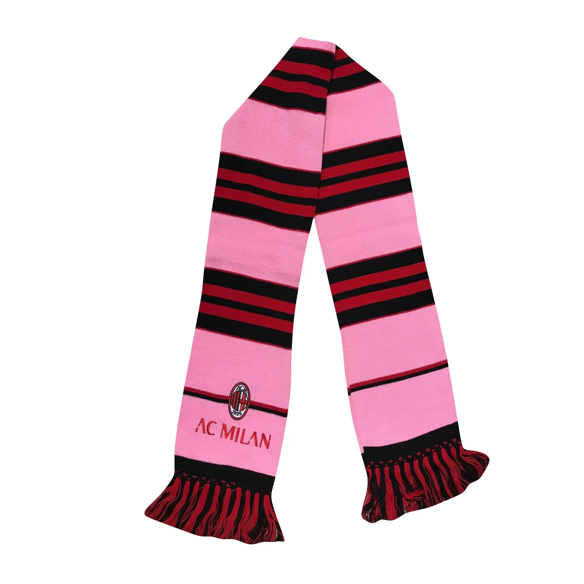 Sciarpa Lana Rosa Ufficiale A.C. Milan