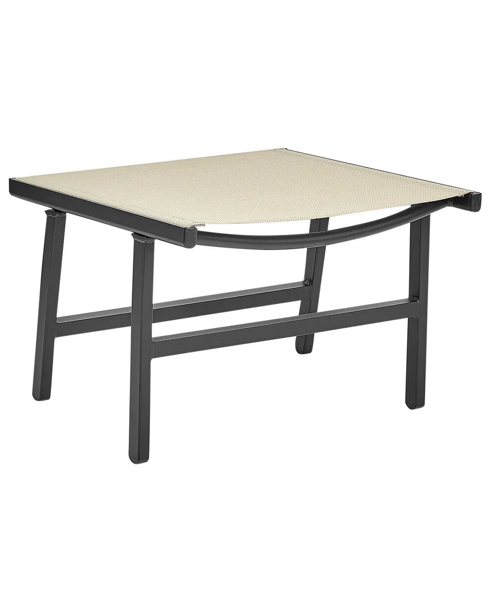 Sedia da giardino MARCEDDI con poggiapiedi Metallo Beige