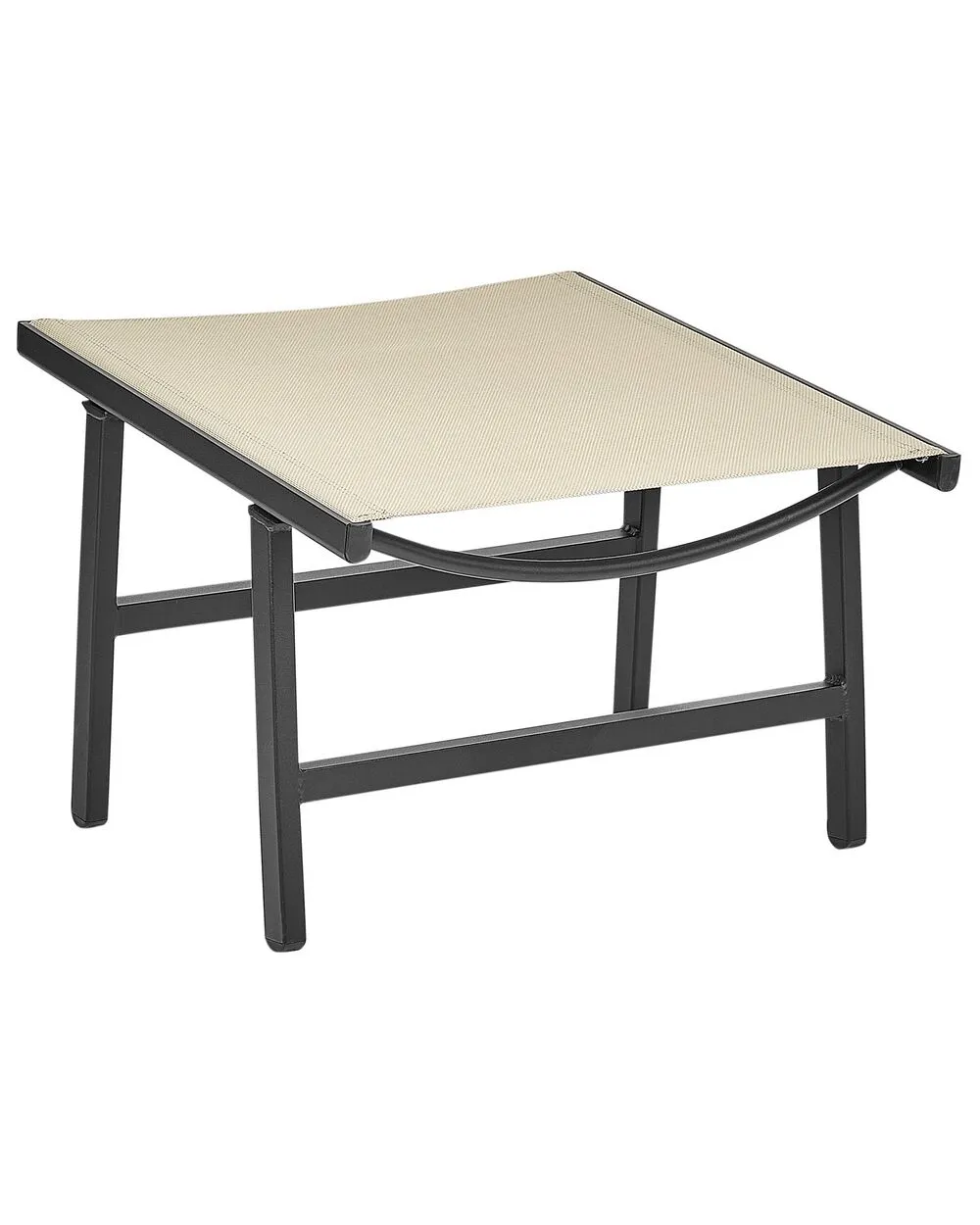 Sedia da giardino MARCEDDI con poggiapiedi Metallo Beige