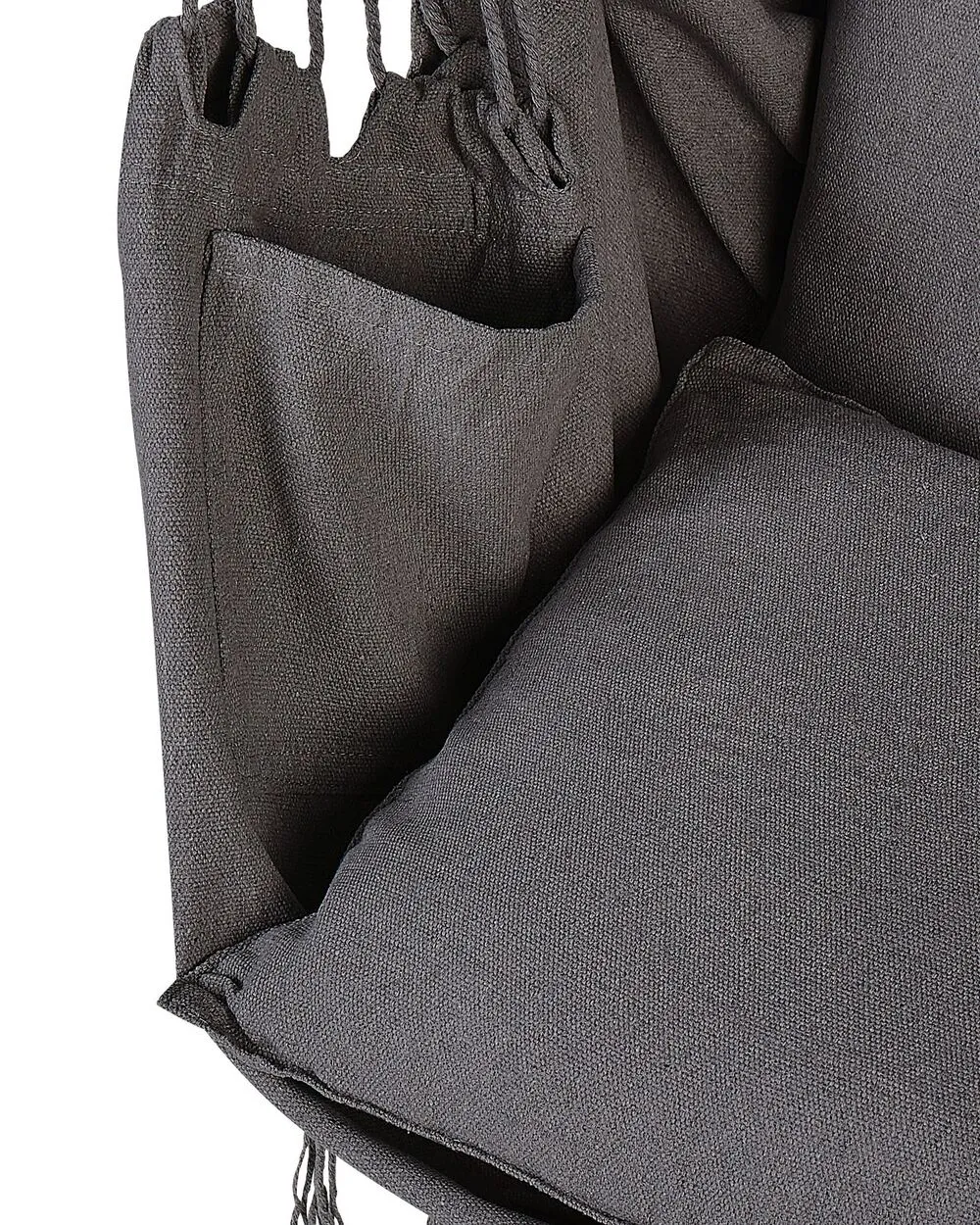 Sedia sospesa da fissare al soffitto BONEA Cotone Grigio