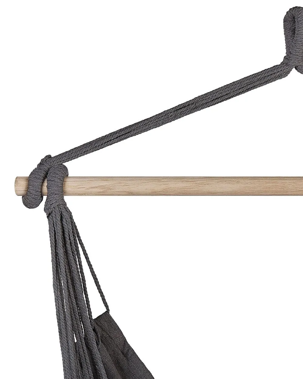 Sedia sospesa da fissare al soffitto BONEA Cotone Grigio