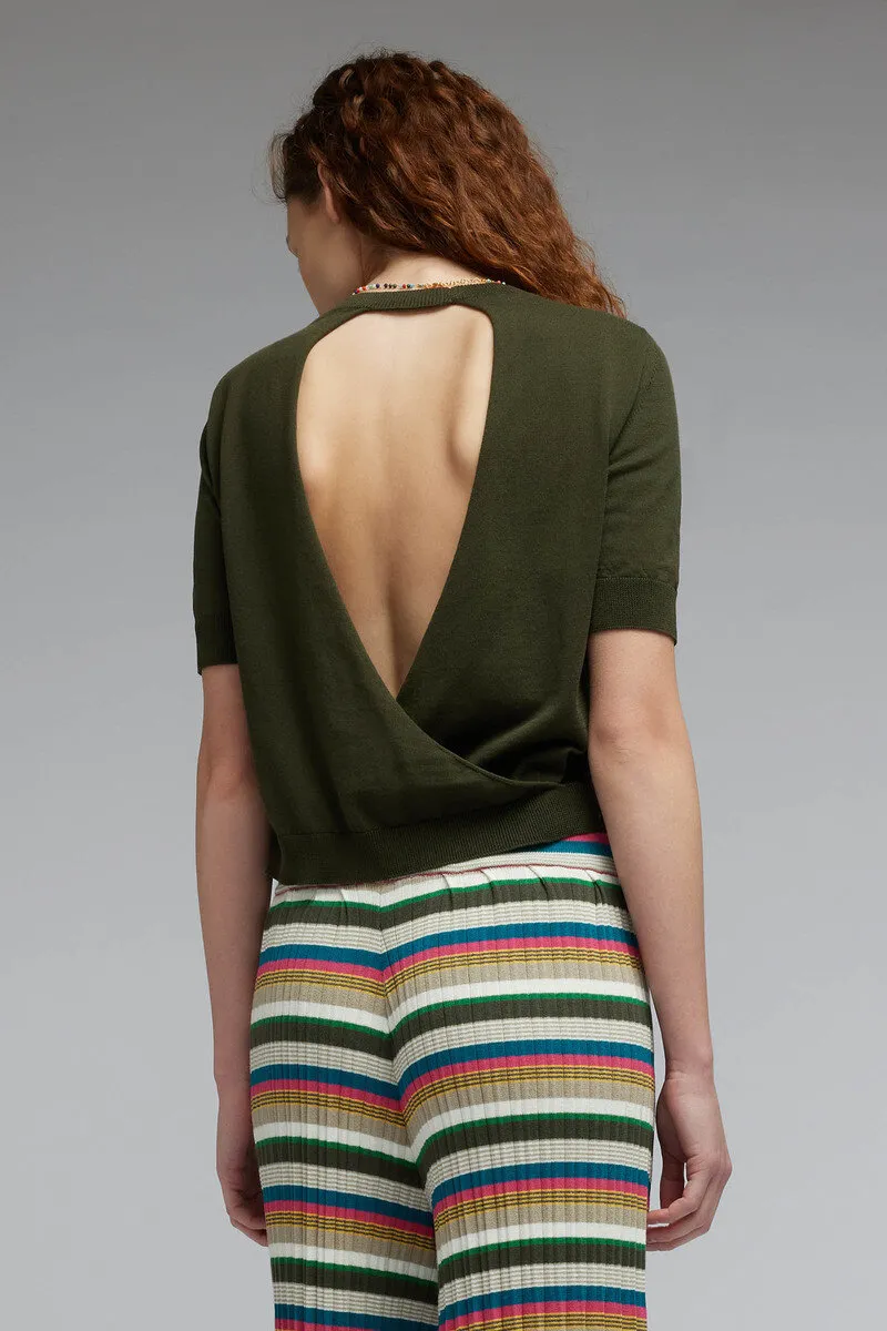 SEMICOUTURE Maglia manica corta
