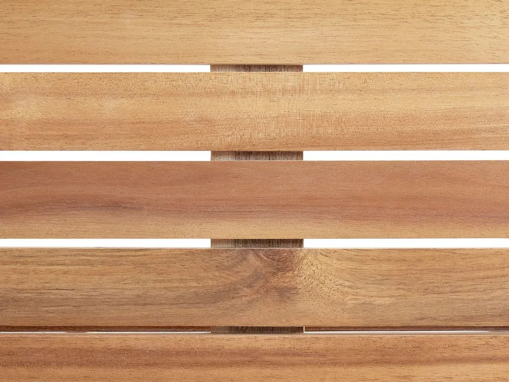 Set da pranzo da giardino 4 posti PROSSEDI Legno d'acacia Beige