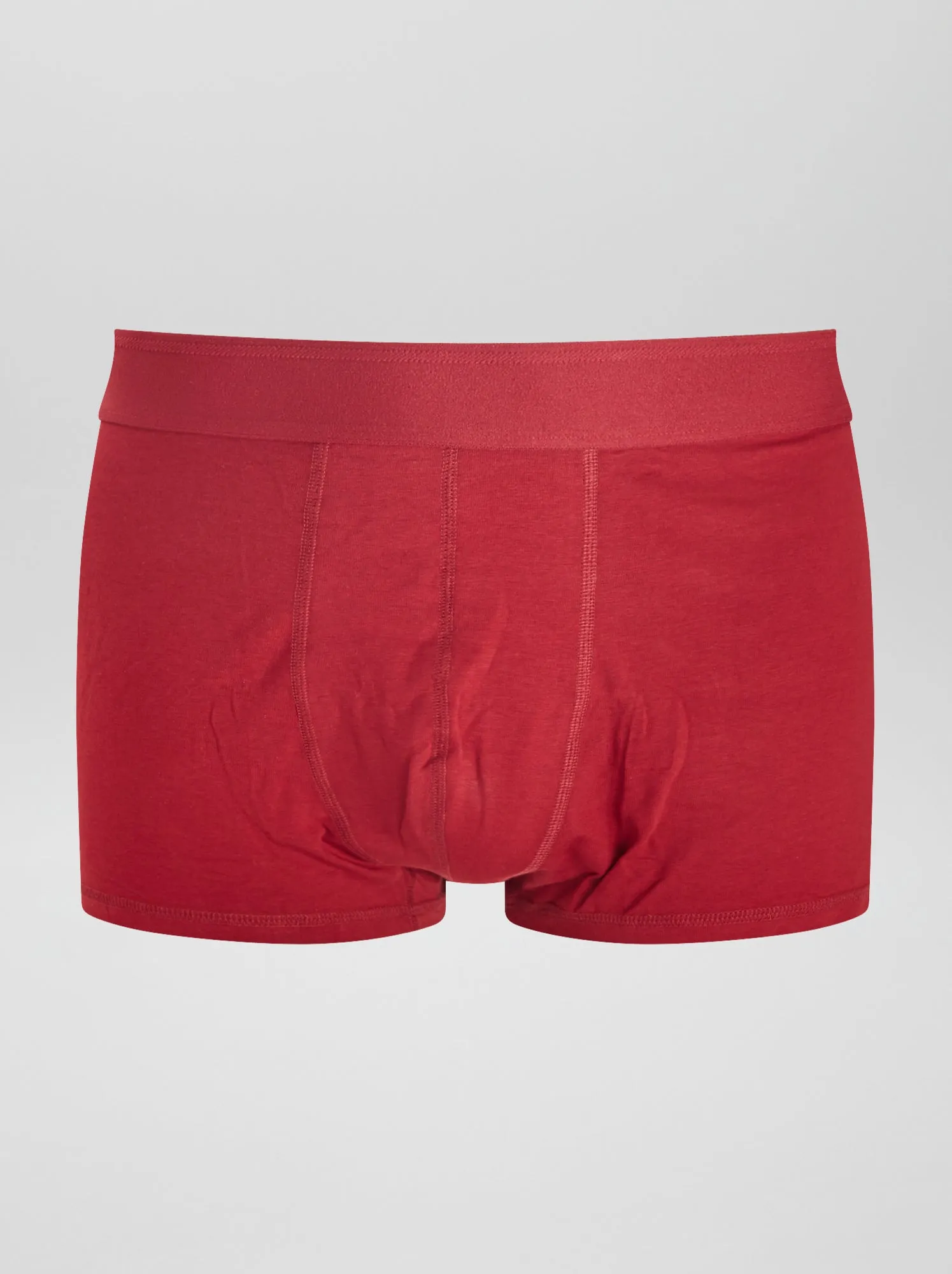 Set di 3 boxer eco-sostenibili size+ - ROSSO