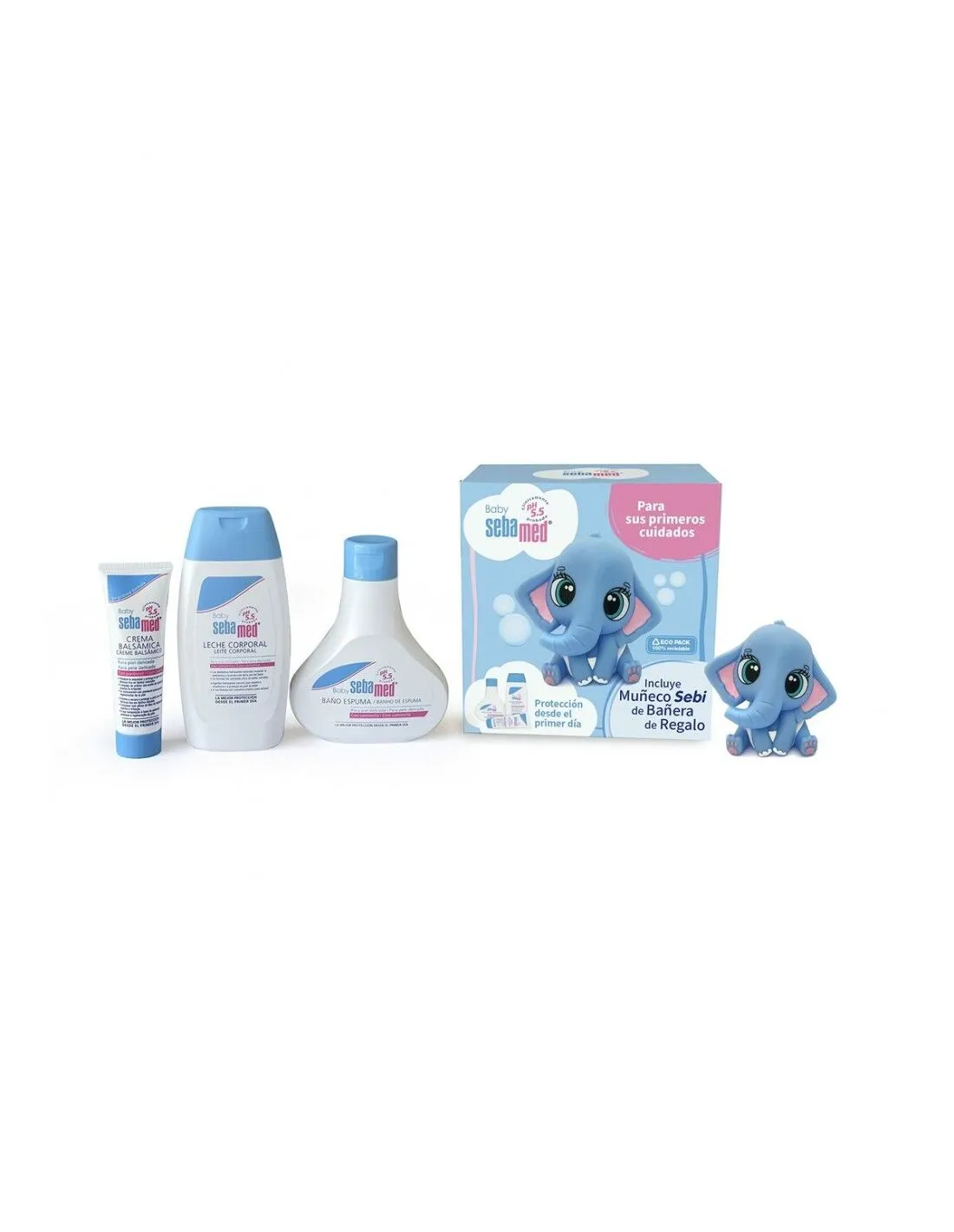 Set Regalo per Neonati Sebamed Sebi (4 Pezzi)