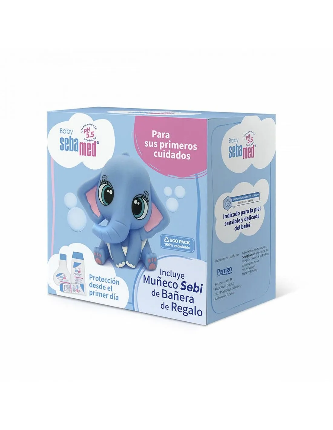 Set Regalo per Neonati Sebamed Sebi (4 Pezzi)