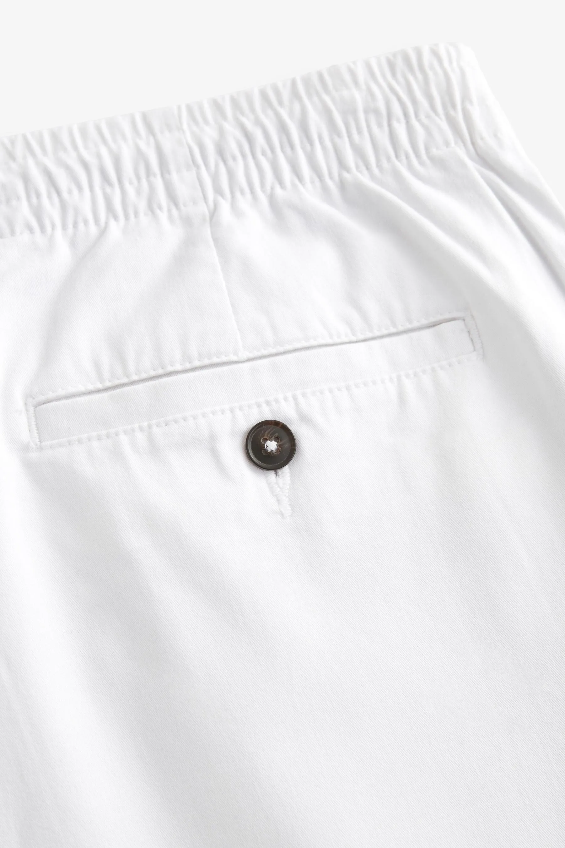 Shorts chino con vita elasticizzata