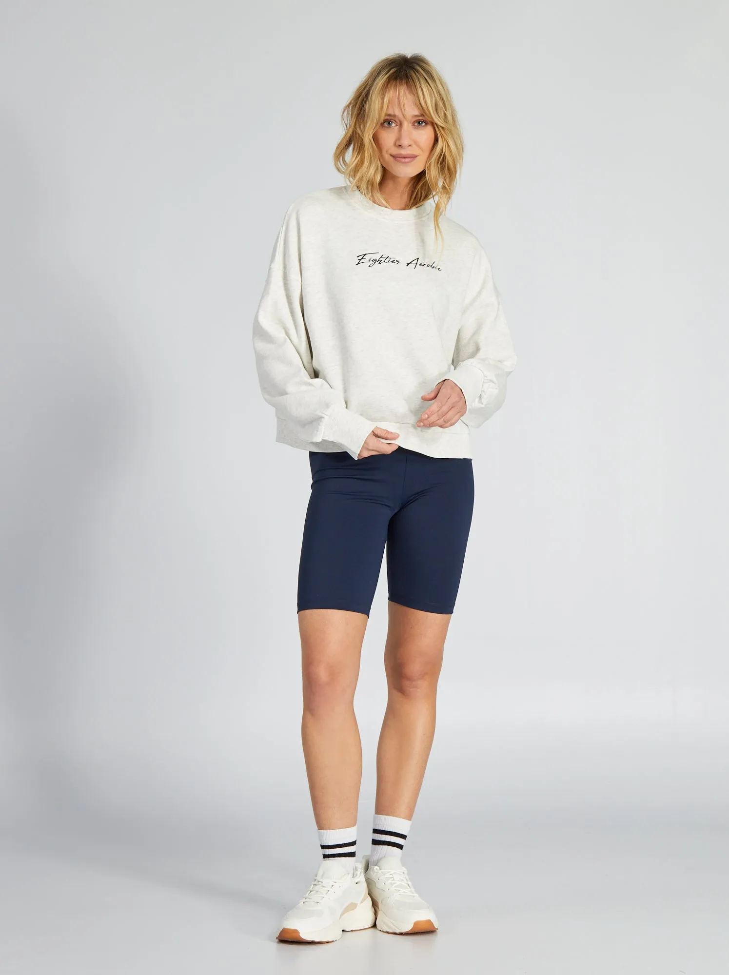 Shorts da ciclista - blu