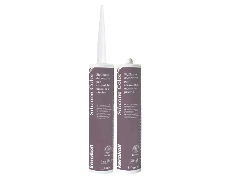 Silicone sigillante KERAKOLL per ceramiche e mosaici 310 ml Viola
