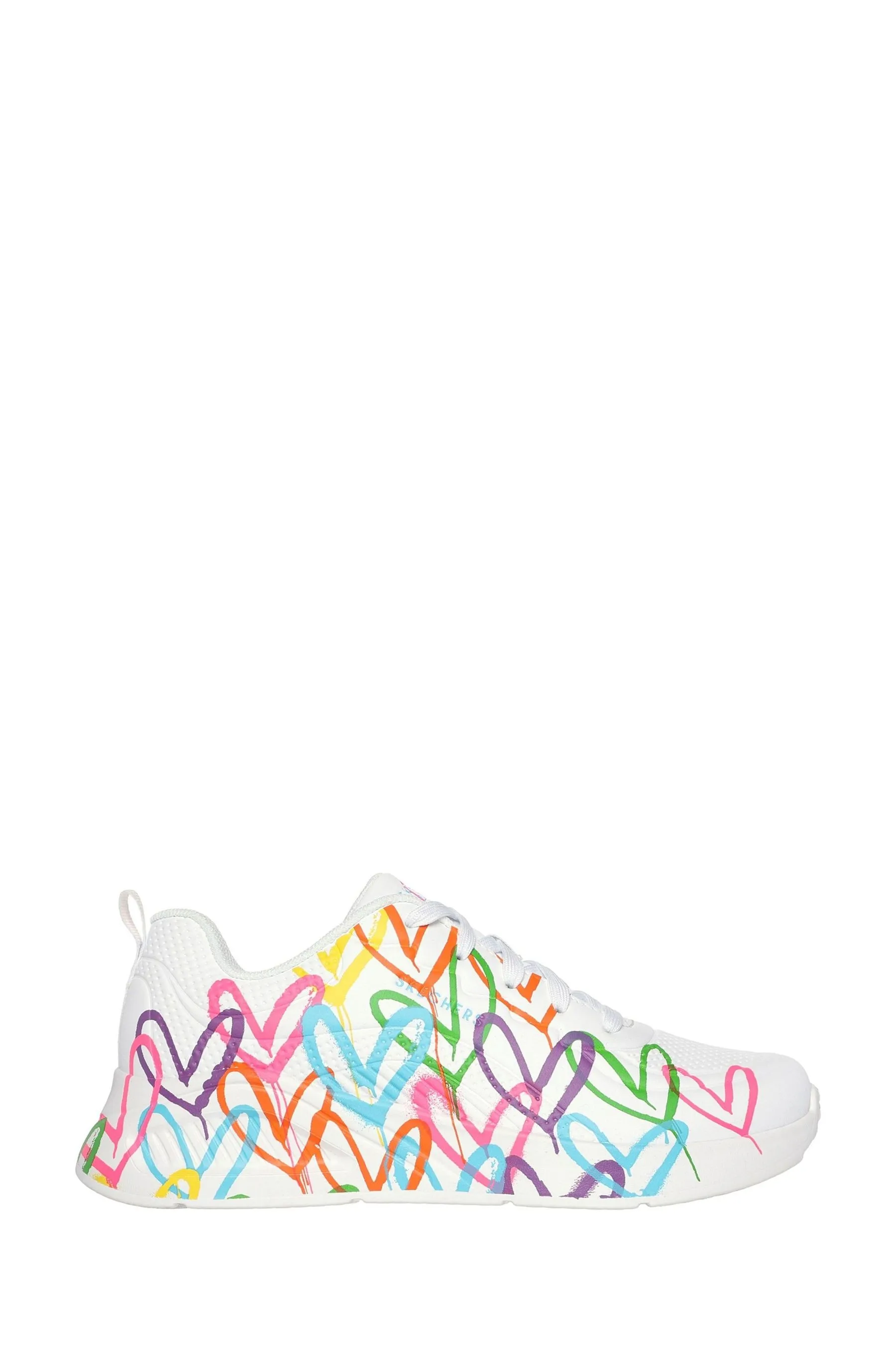 Skechers - Uno Lite - Scarpe da ginnastica con cuoricini    