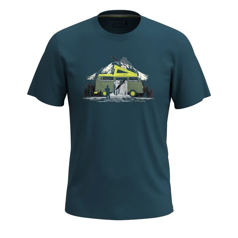 Smartwool River Van Graphic short sleeve tee