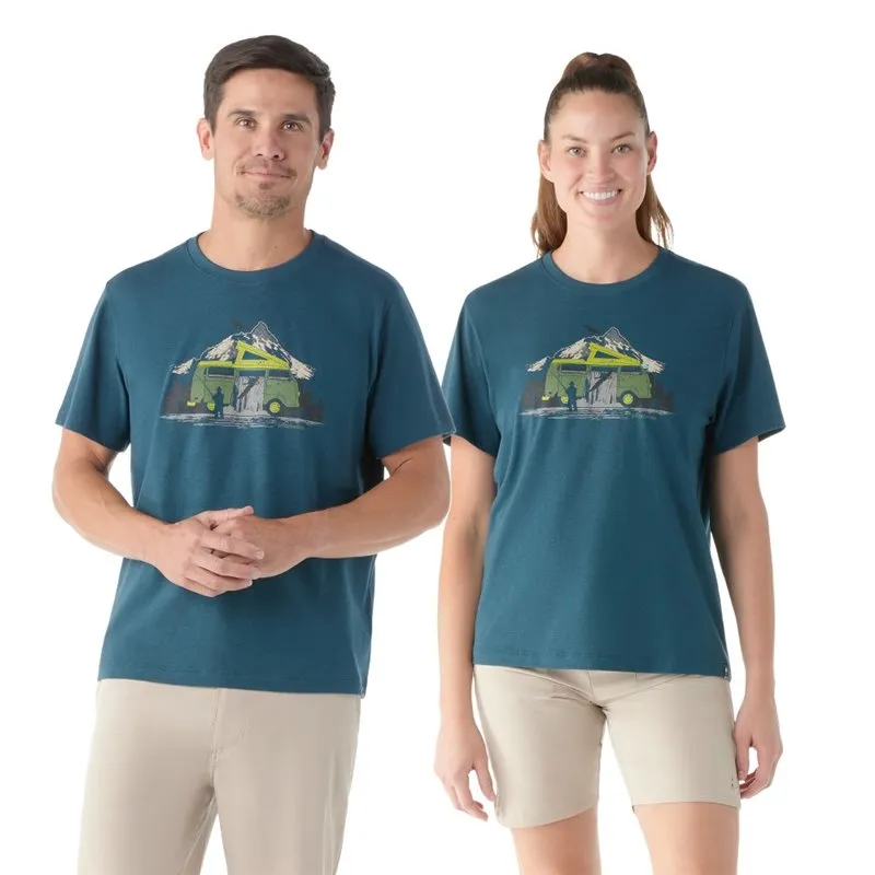 Smartwool River Van Graphic short sleeve tee