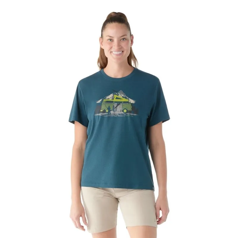 Smartwool River Van Graphic short sleeve tee