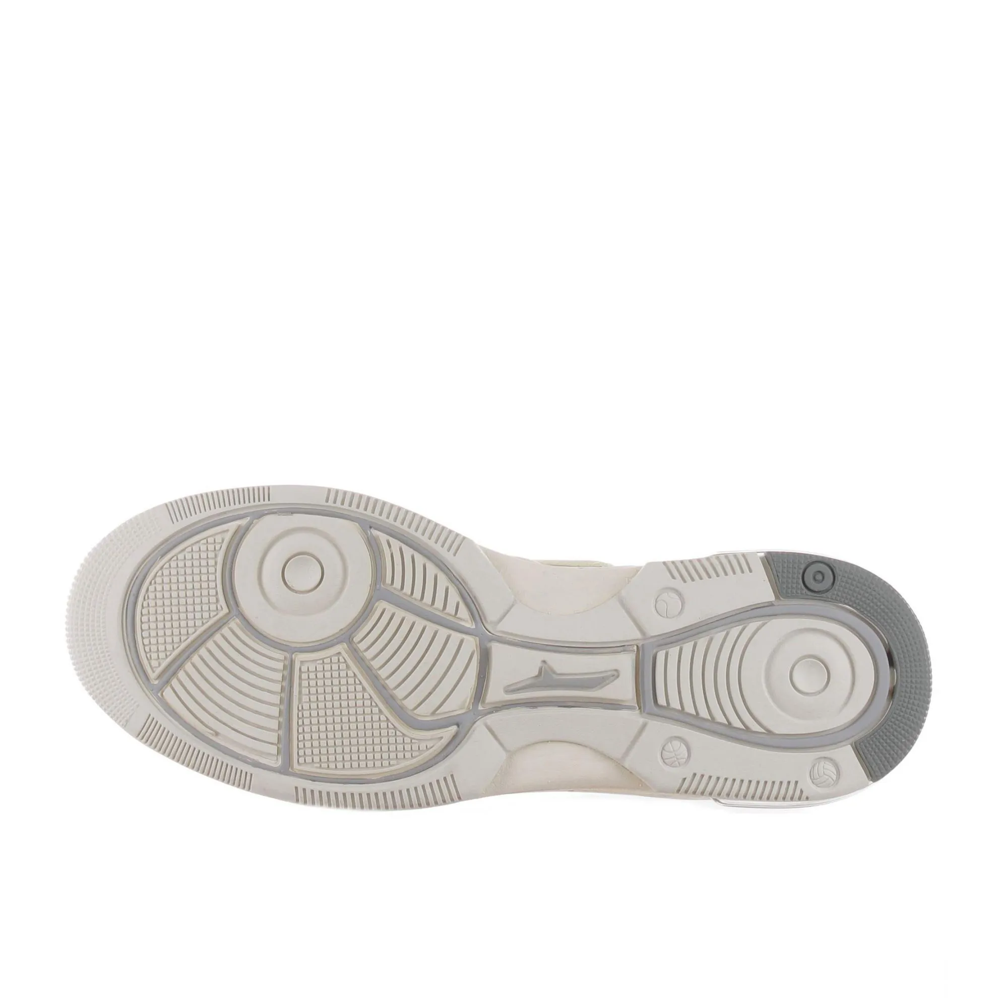 Sneaker in pelle e camoscio