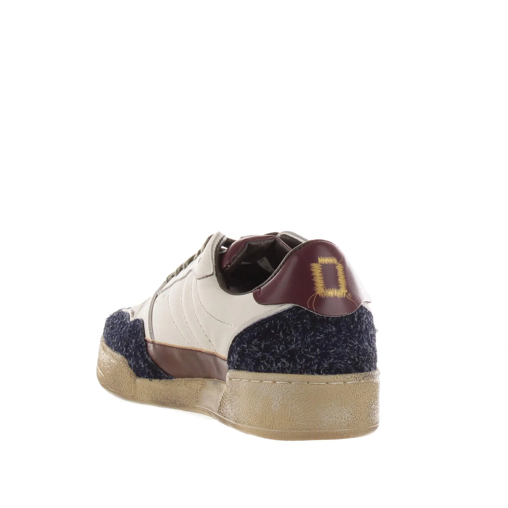 Sneaker jhonny in pelle e camoscio