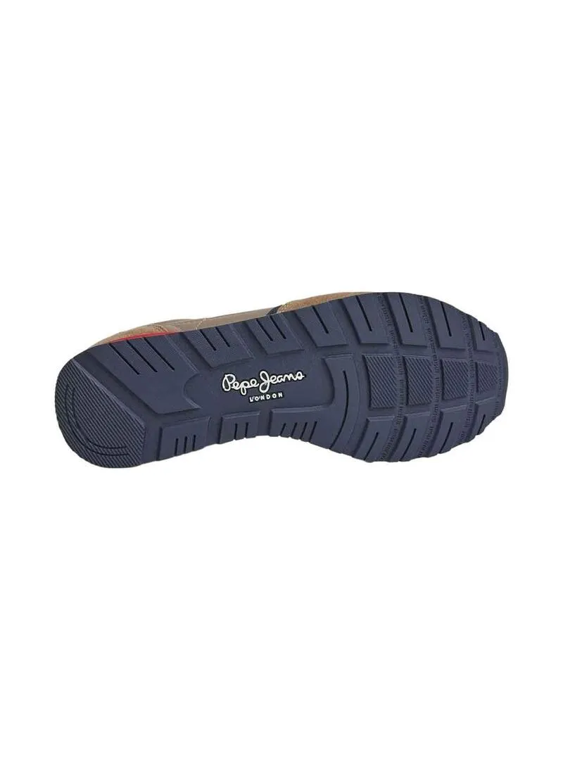 Sneakers Pepe Jeans Brit Heritage Marrone