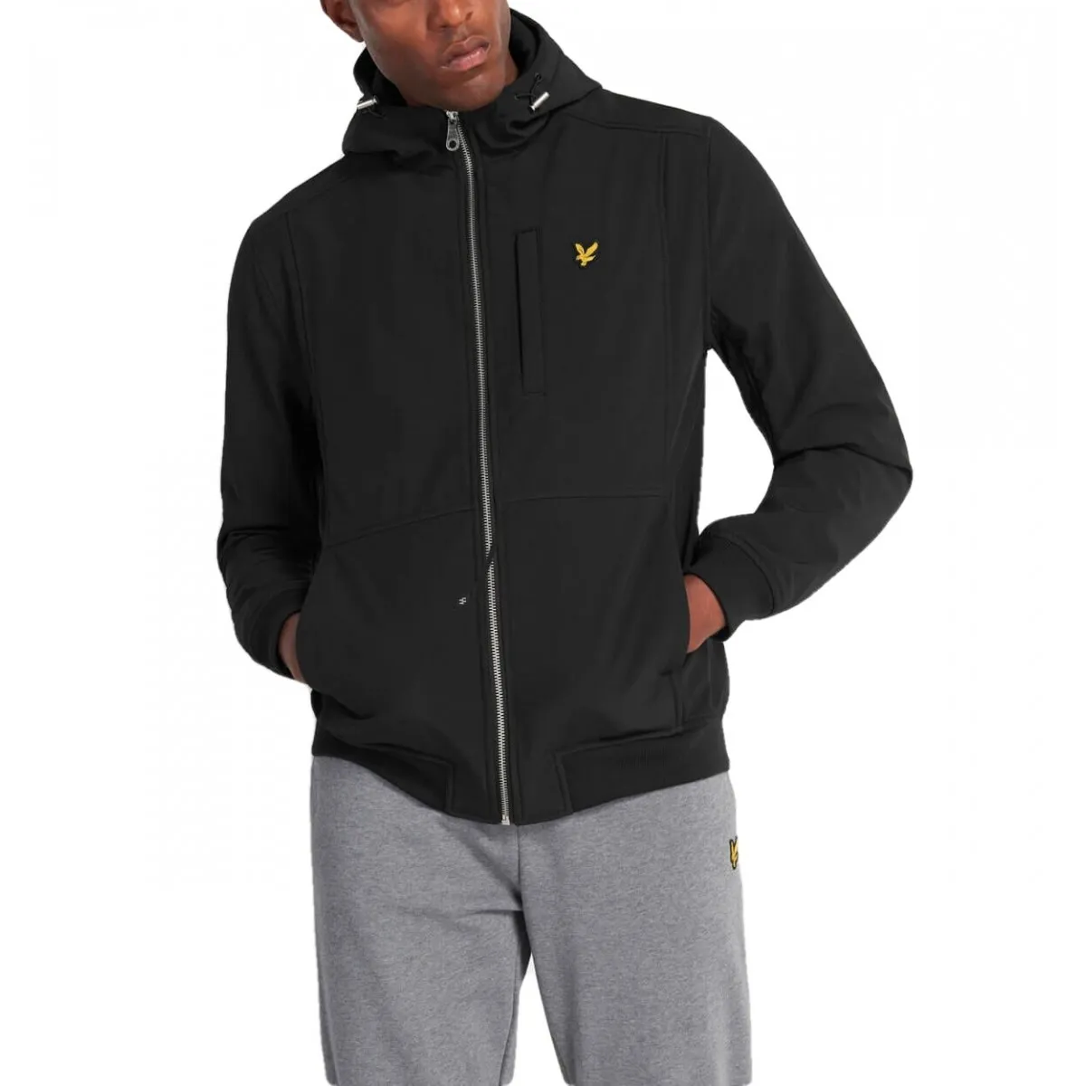 Softshell Jacket, Nero
