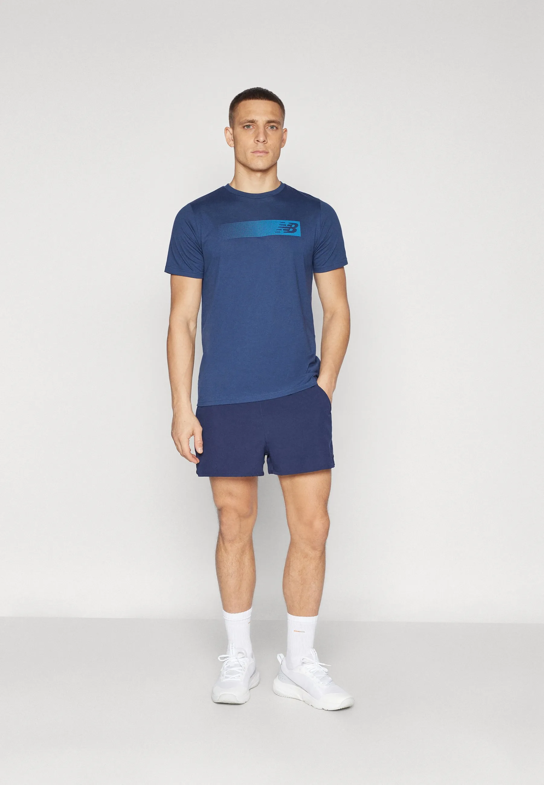 SPORT ESSENTIALS HEATHERTECH GRAPHIC - T-Shirt sport