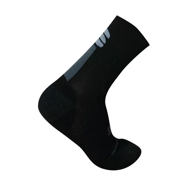 Sportful Calzini Merino Wool 18 Sock Nero Grigio