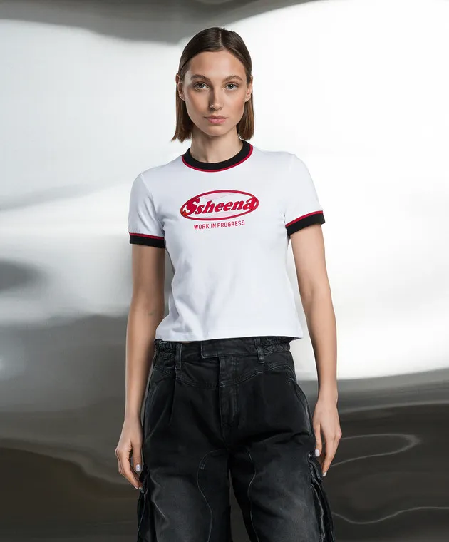 SSHEENA Maglietta bianca PICCOLO 24SSTINYTS24010