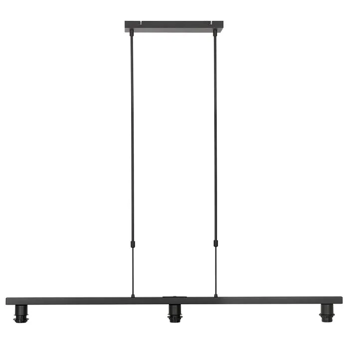 Steinhauer Stang Lampada a Sospensione Nero, 3-Luci