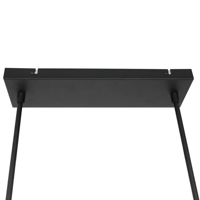 Steinhauer Stang Lampada a Sospensione Nero, 3-Luci