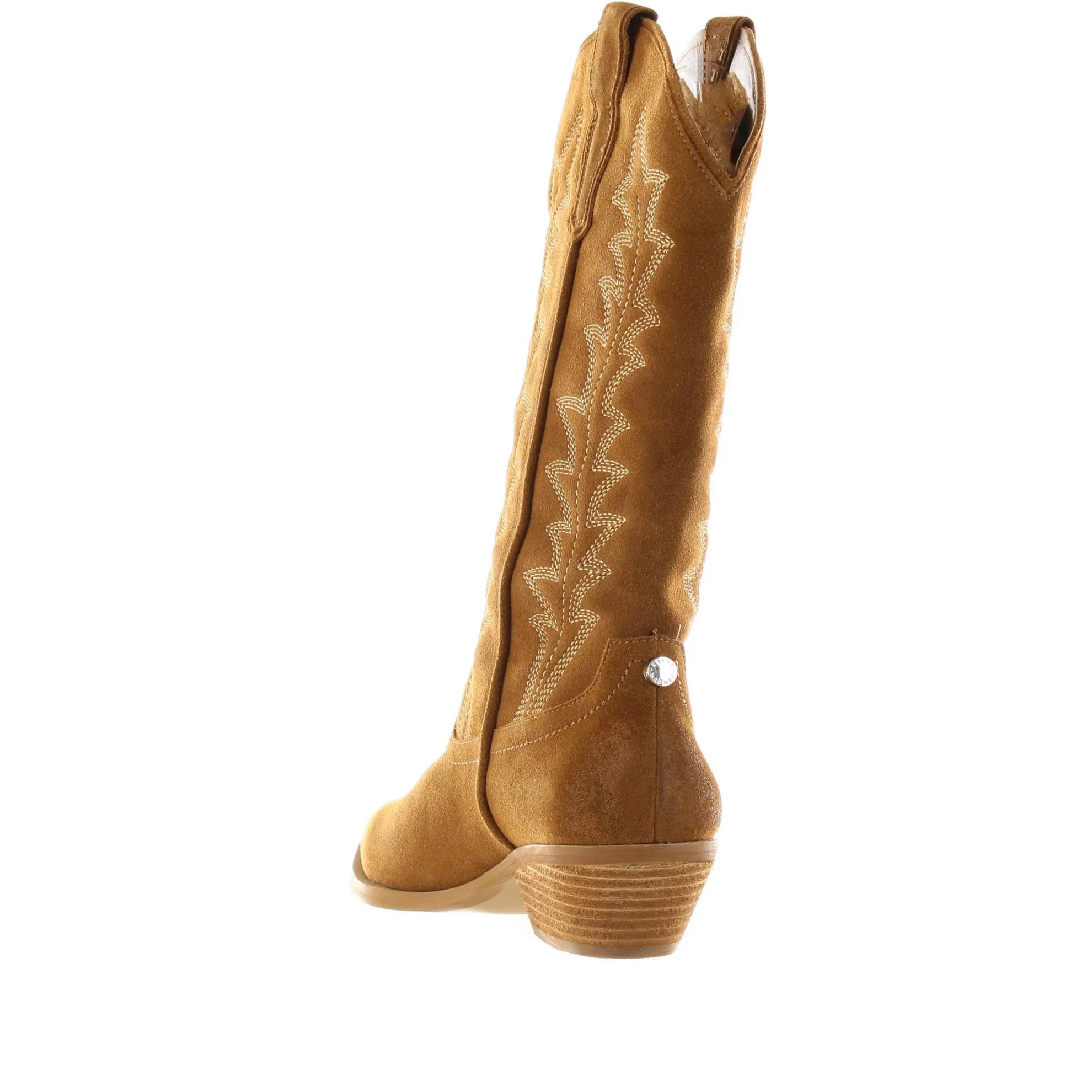 Stivale texano in camoscio