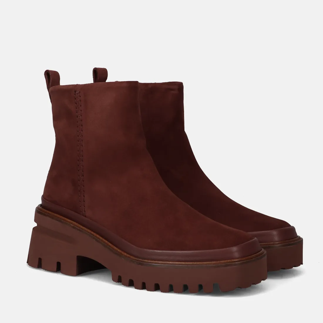 Stivaletto Pons Quintana Carmen in camoscio brandy