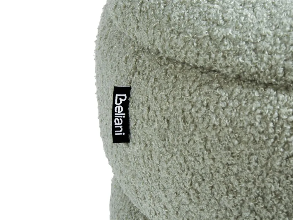 Storage Stool Boucle Green OKATON