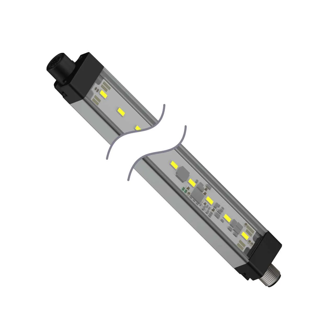Striscia LED Banner, 285mm, 12 → 30V cc, col. Bianco 6500K