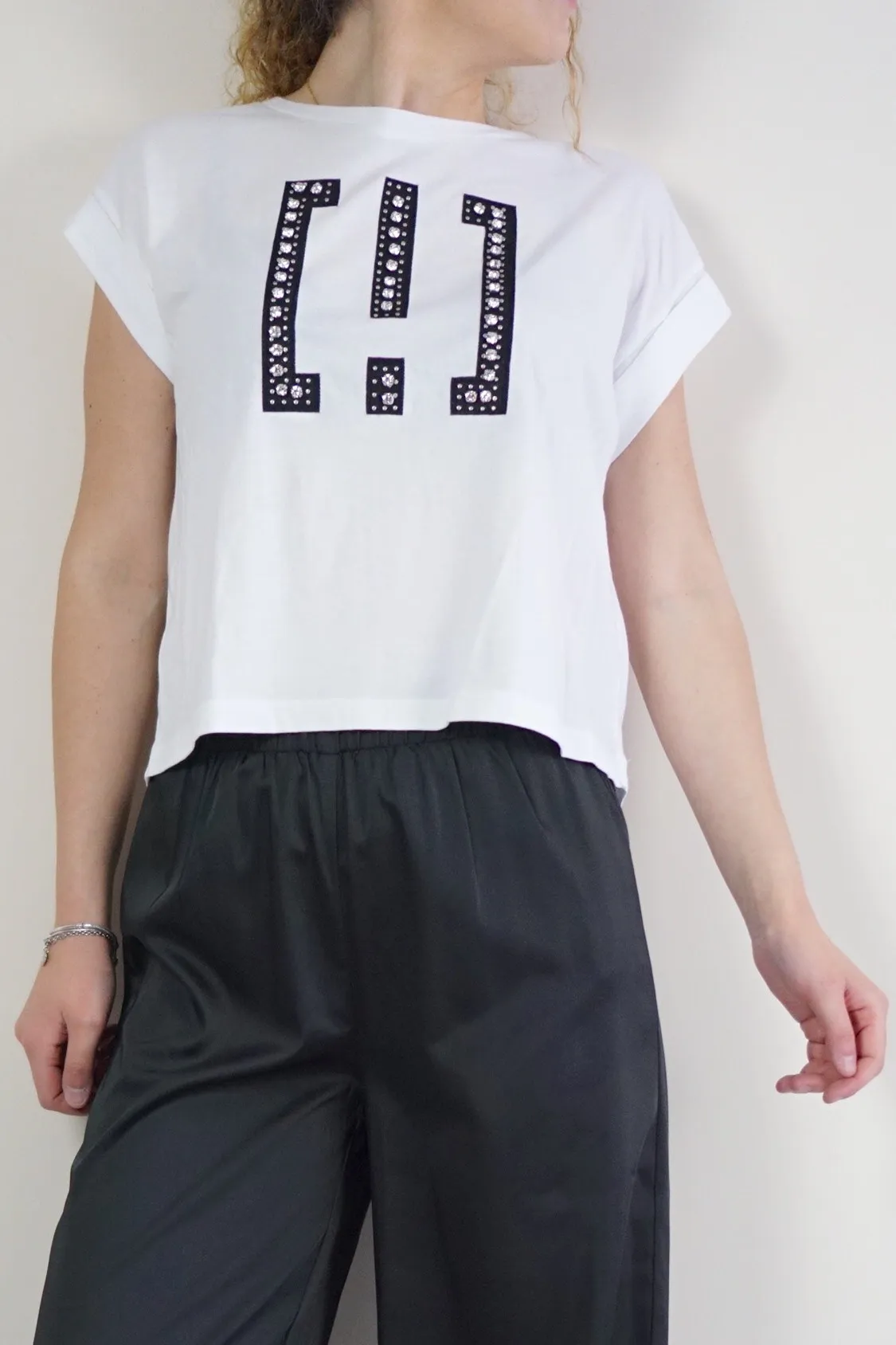 T-shirt ! con strass | Imperfect