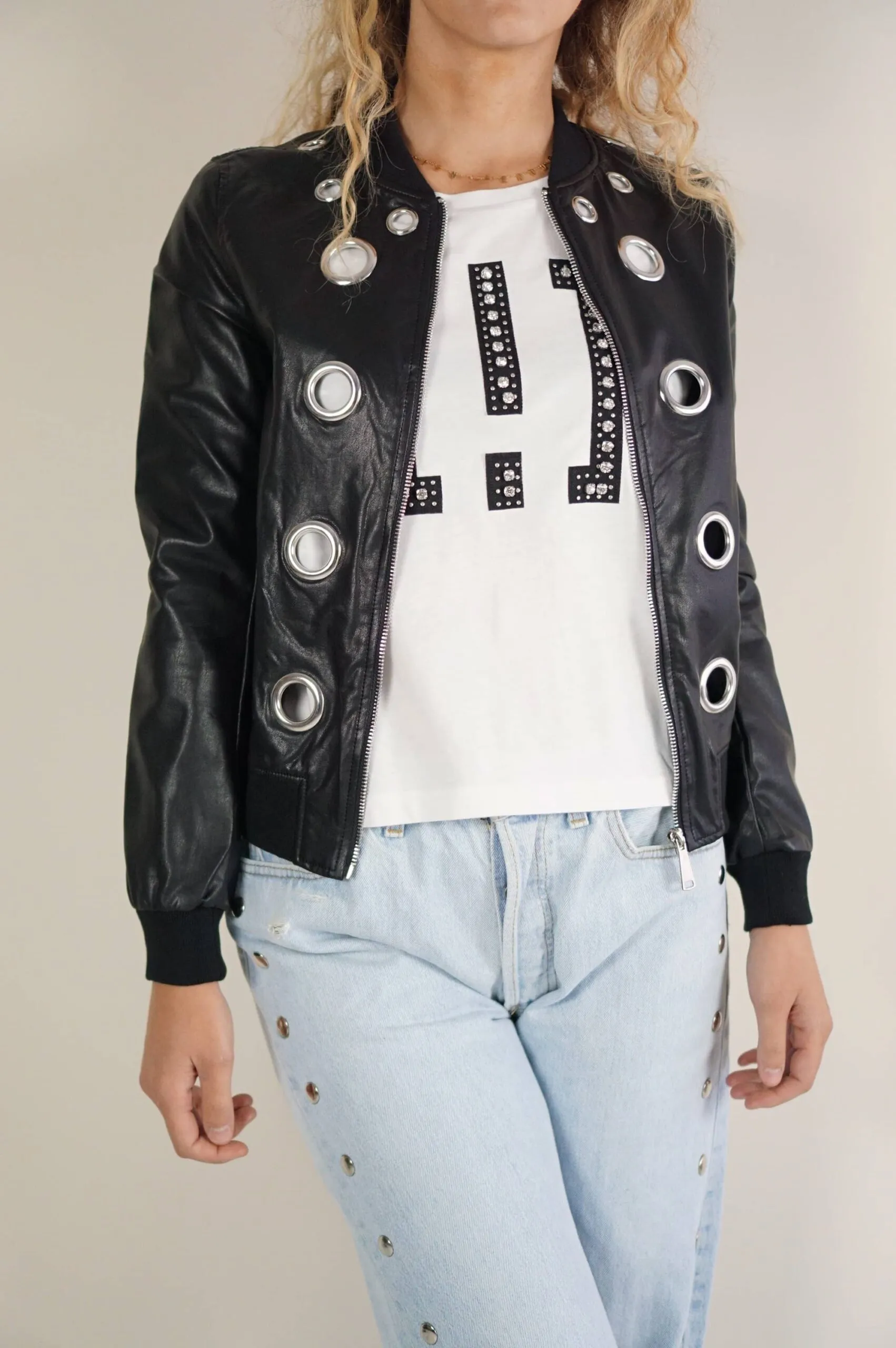 T-shirt ! con strass | Imperfect