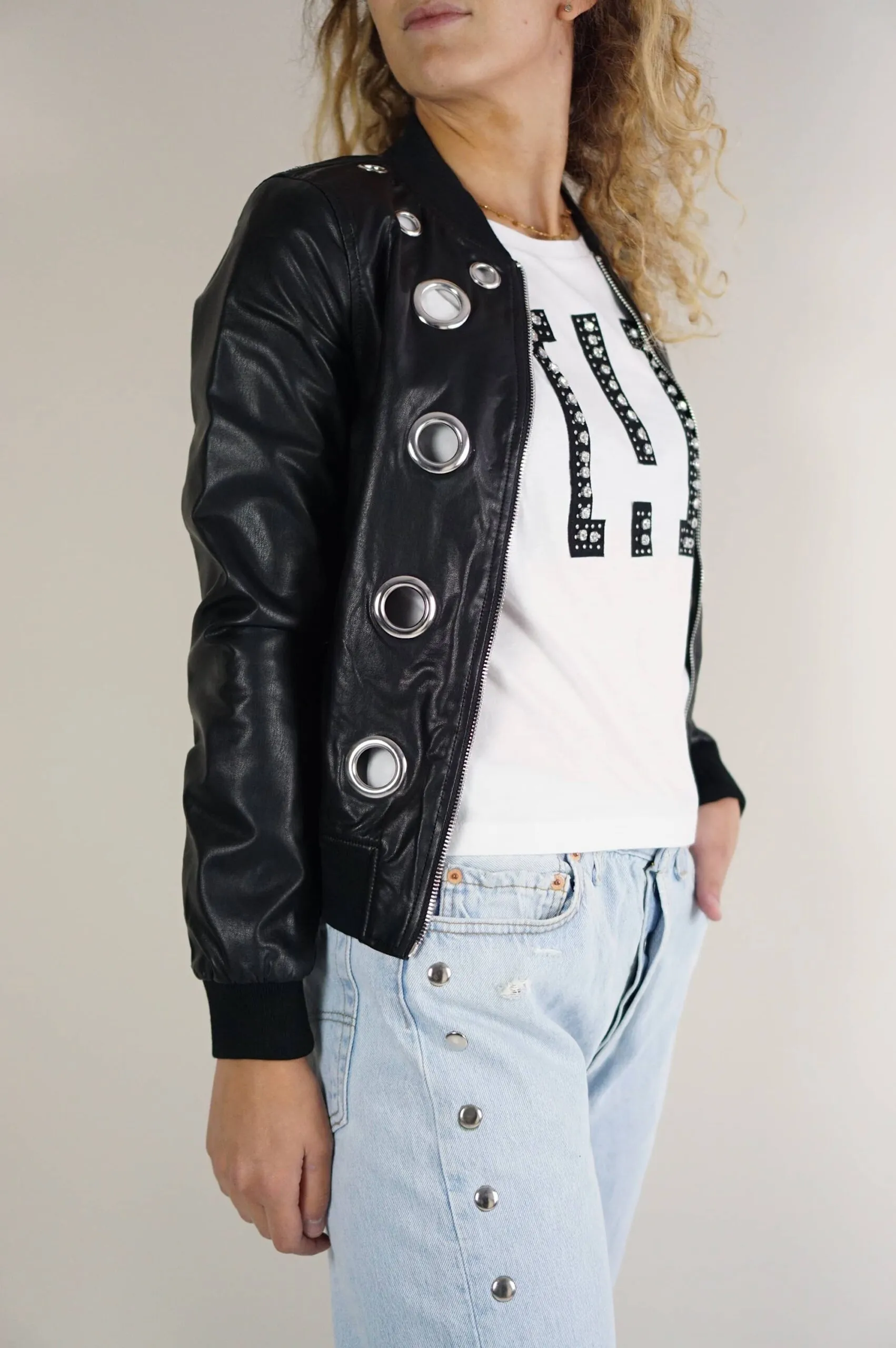 T-shirt ! con strass | Imperfect