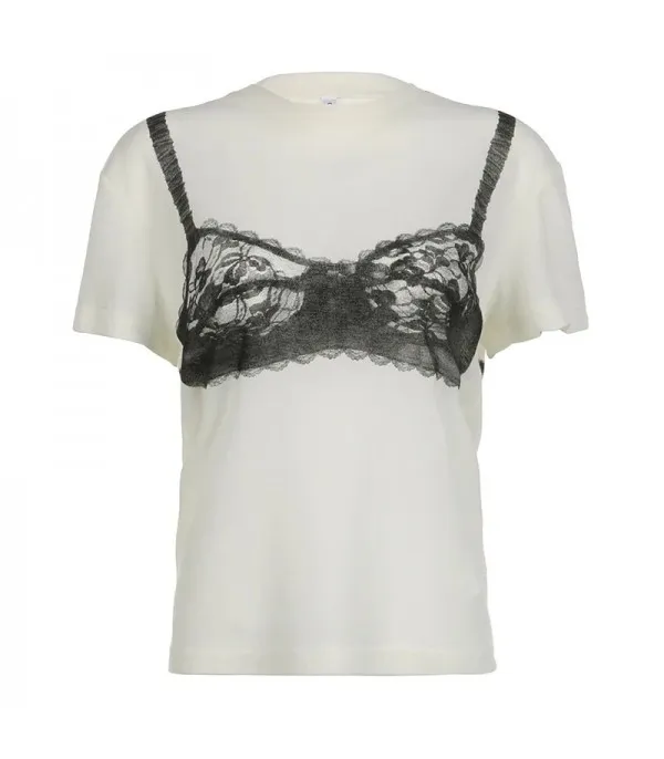 T-shirt Lingerie bralette