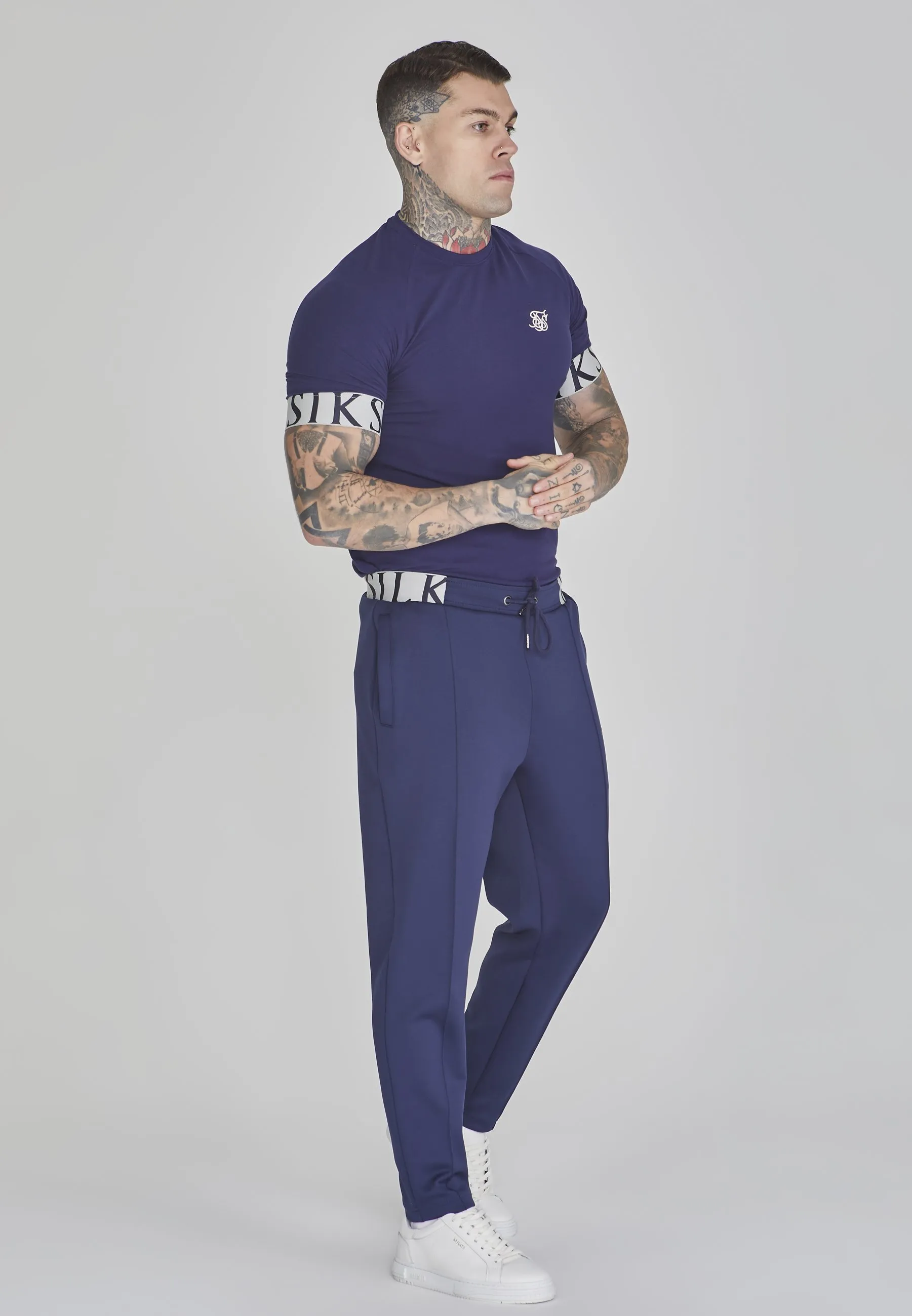 TAPERED FIT JOGGERS - Pantaloni sportivi