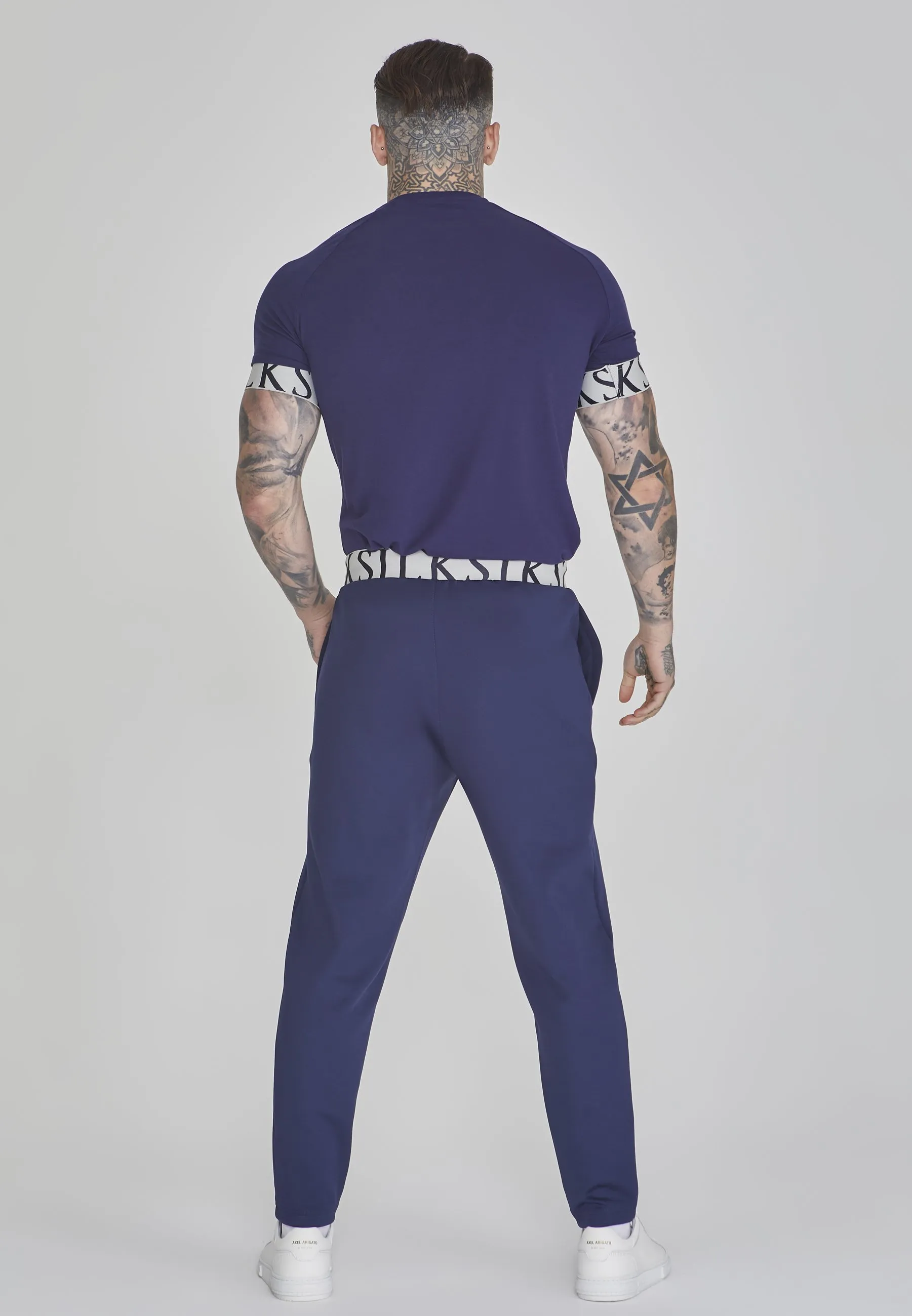 TAPERED FIT JOGGERS - Pantaloni sportivi