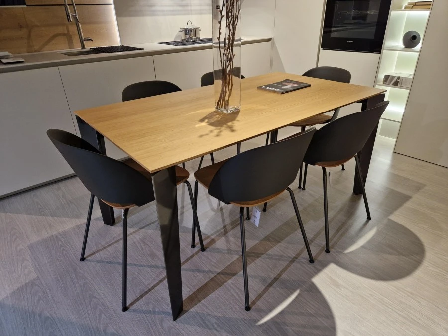 Tavolo allungabile Bontempi Tavolo CRUZ + 06 Sedia POLO