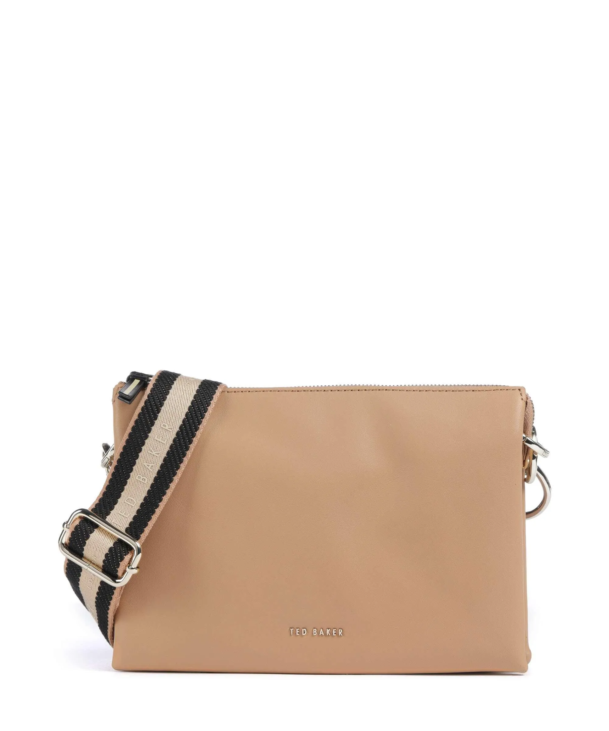  Ted Baker Darceyy Borsa a tracolla pelle di vacchetta liscia taupe  
