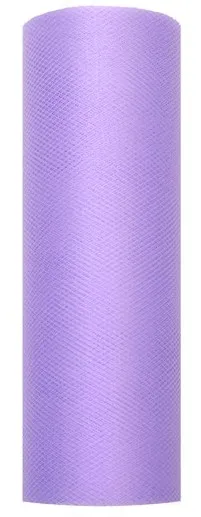 Tessuto in tulle lilla 9m x 15cm