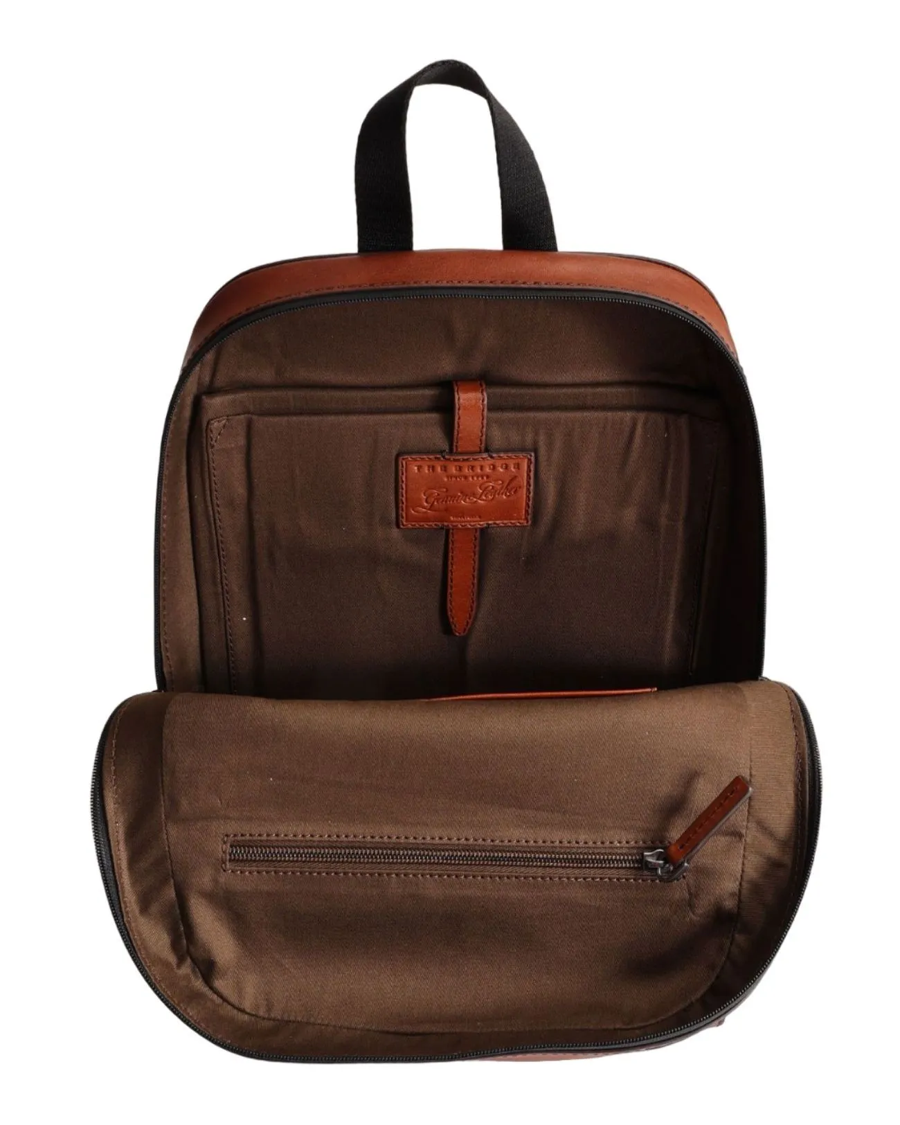 The Bridge - Zaino piccolo in pelle porta pc 13'' in pelle Damiano | Studioarch.com