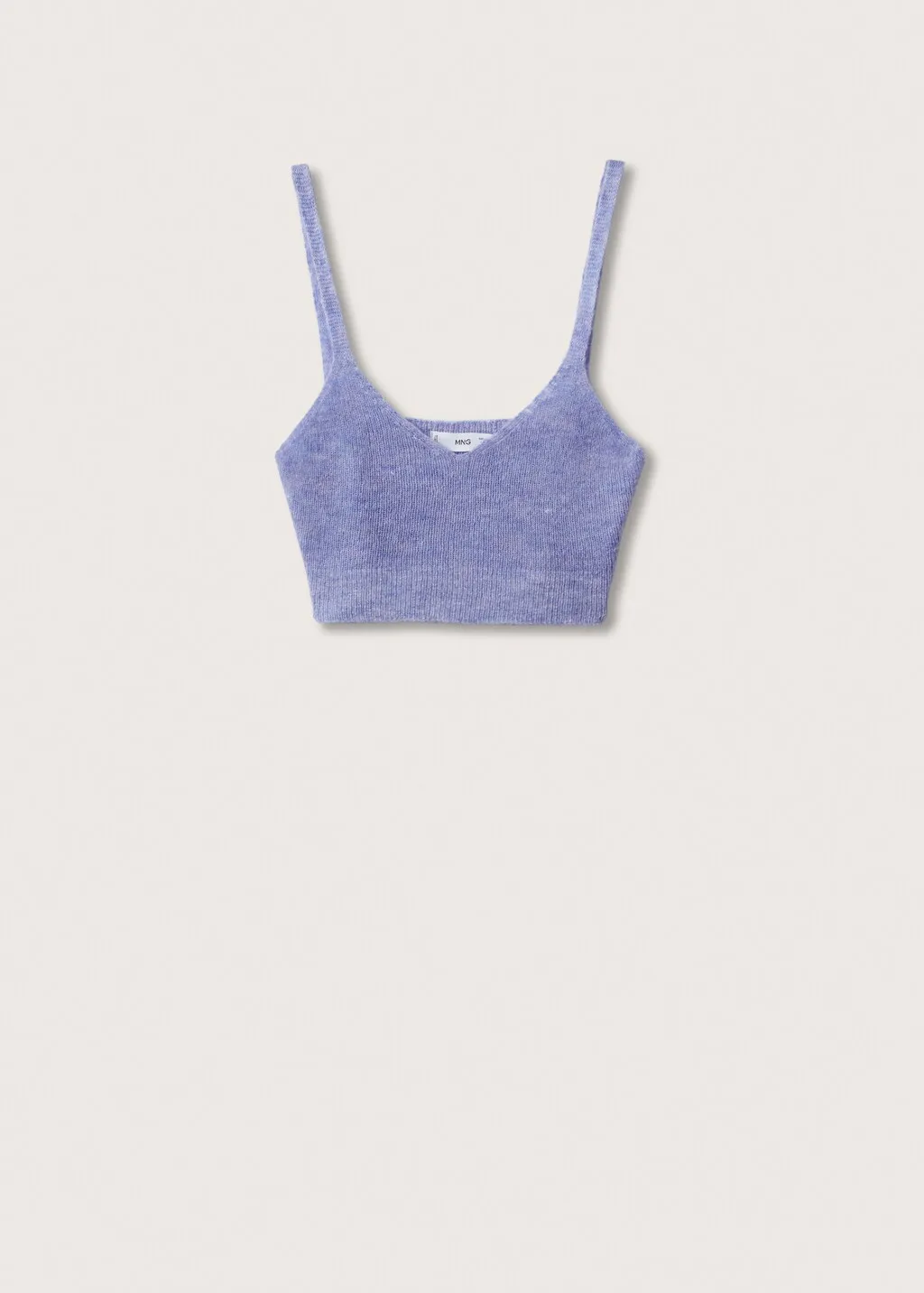 Top crop maglia