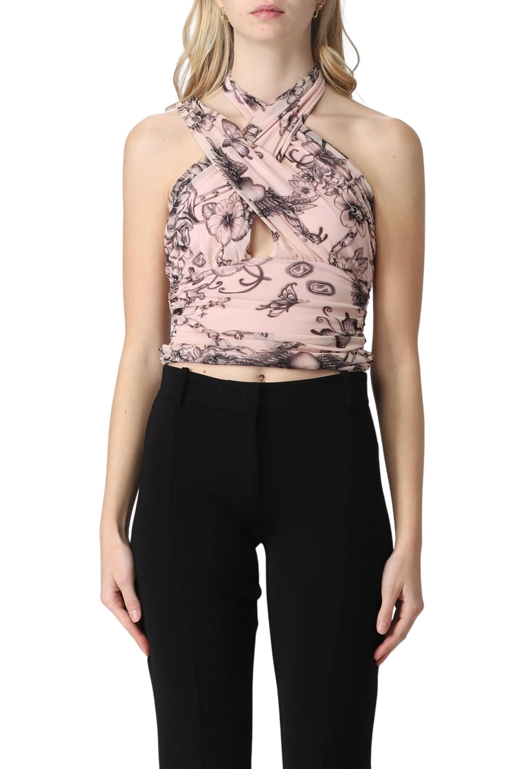 Top Pinko in tulle