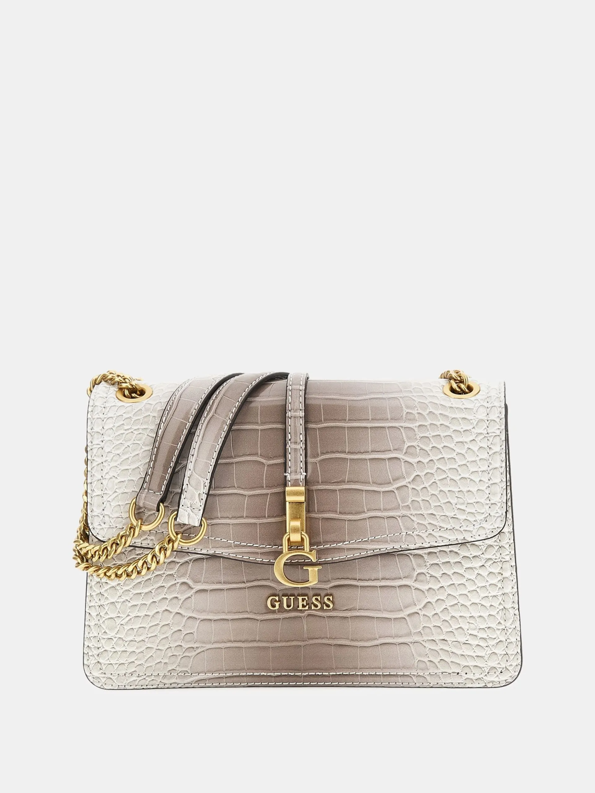 Tracolla g james stampa cocco guess