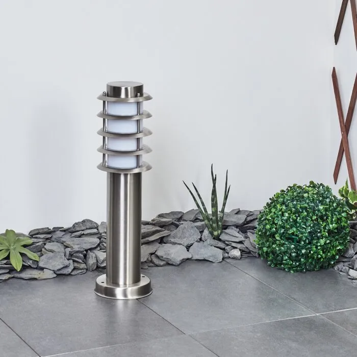 Tunes Lampioncino Segnapasso Nichel opaco, 1-Luce