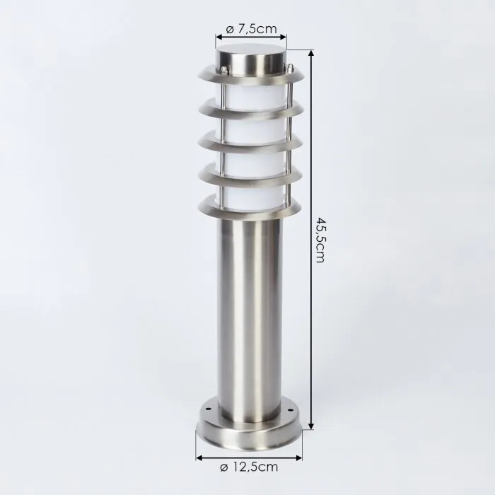 Tunes Lampioncino Segnapasso Nichel opaco, 1-Luce