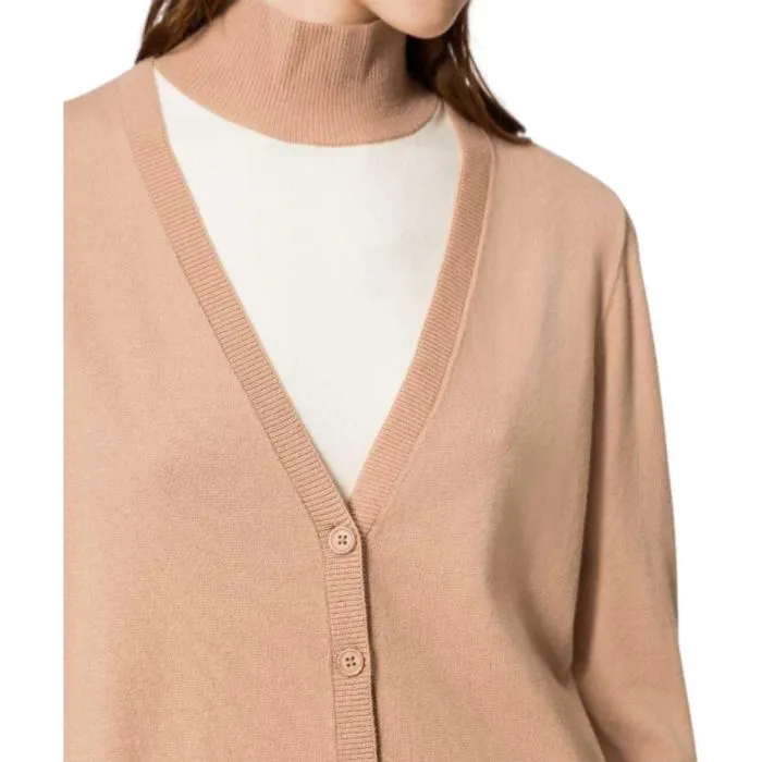 Twinset Cardigan Con Maglia Lupetto