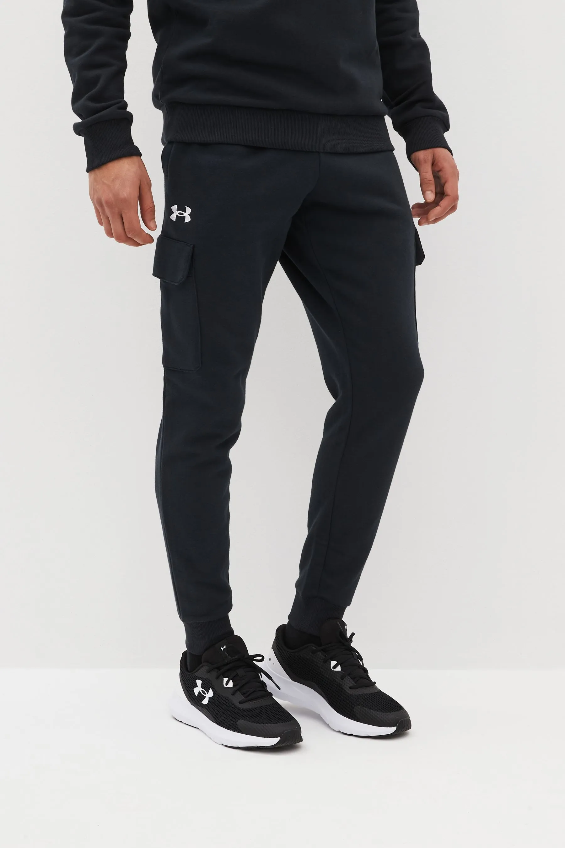 Under Armour Rival - Pantaloni da jogging cargo in pile