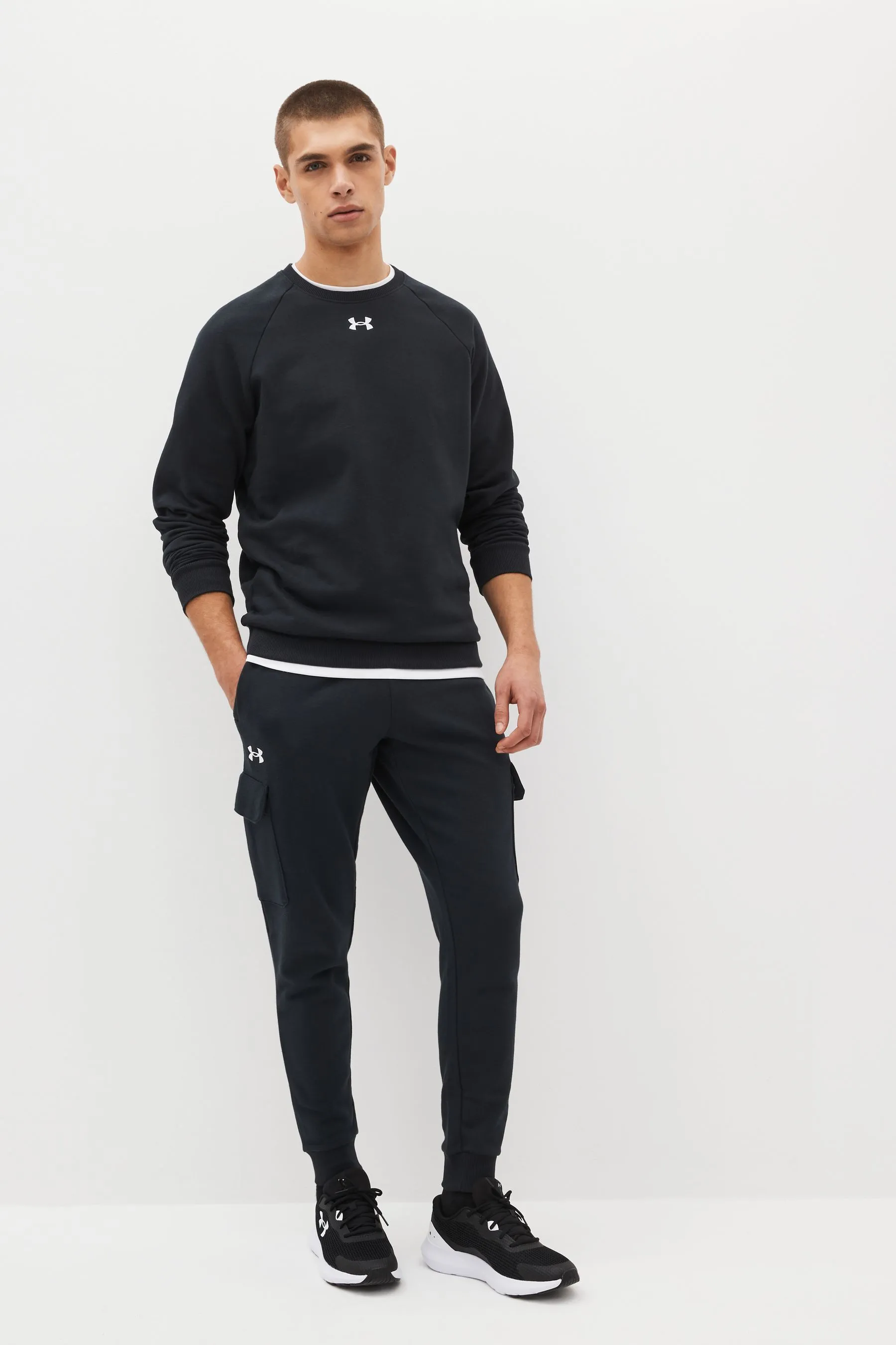 Under Armour Rival - Pantaloni da jogging cargo in pile