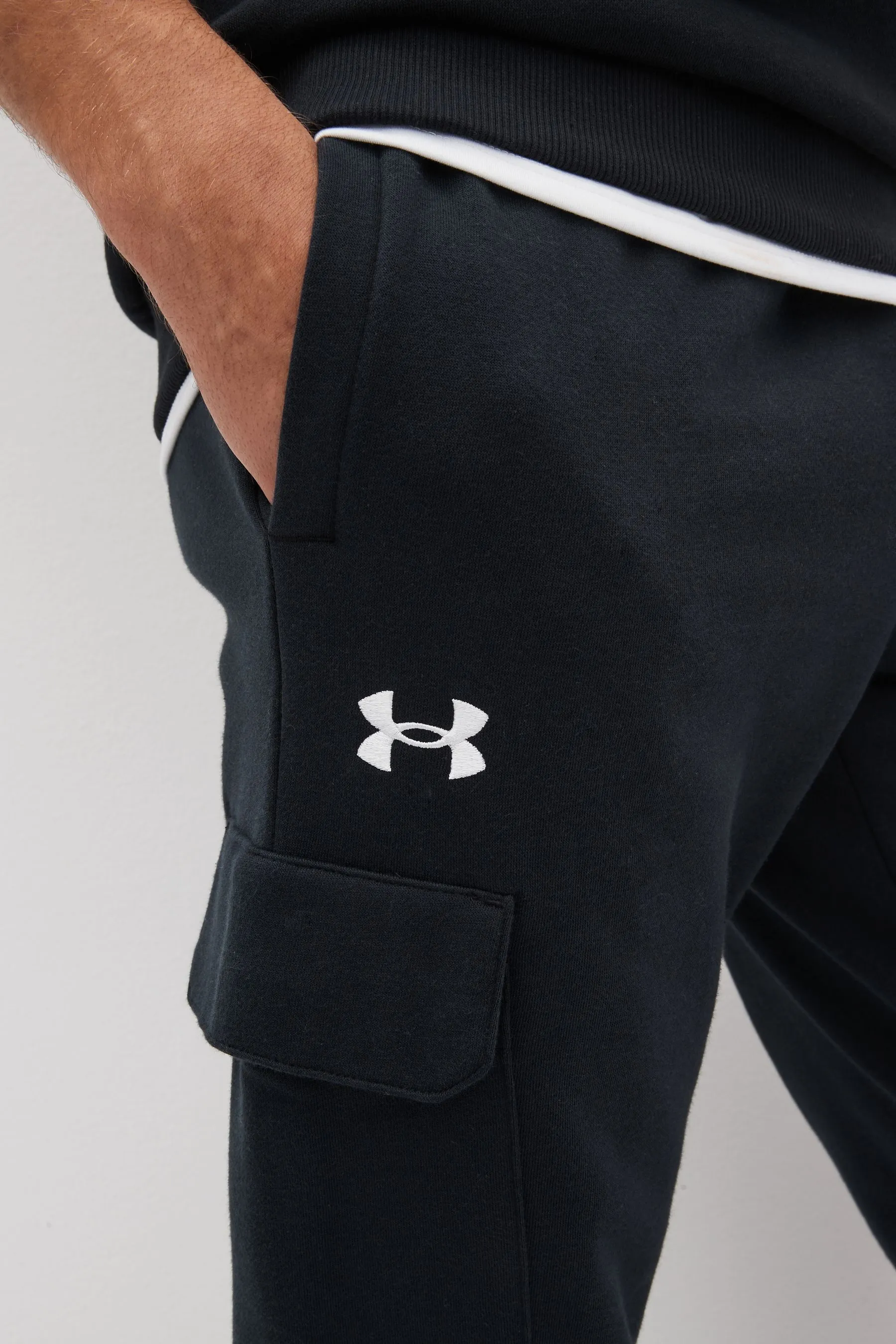Under Armour Rival - Pantaloni da jogging cargo in pile